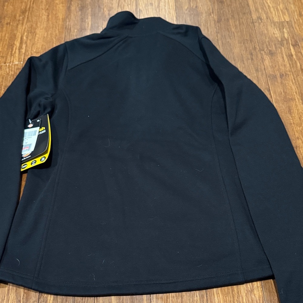 NWT Dickies Black Half-Snap DuraTech Maverick Pullover Fleece Women M - Picture 9 of 9